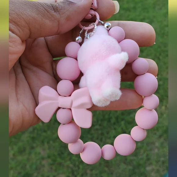 Keychain with Labubu inspiration for Bags, Keyrings Or Accessories Gifts - Picture 4 of 4